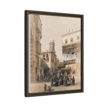 Bazaar of the coppersmiths Cairo illustration by David Roberts (1796–1864)