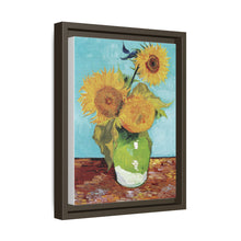 Vincent van Gogh's Vase with Three Sunflowers (1888) - NOMADEN ART GALLERY