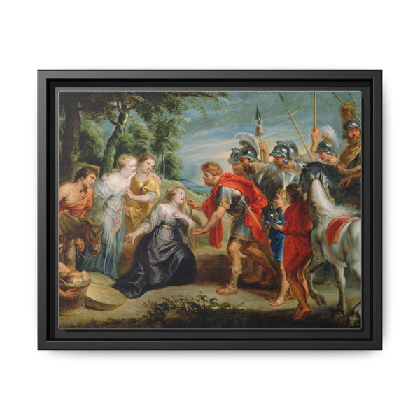 David Meeting Abigail by Peter Paul Rubens - NOMADEN ART GALLERY