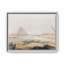 Pyramids of Geezeh (Giza) illustration by David Roberts (1796–1864) - NOMADEN ART GALLERY