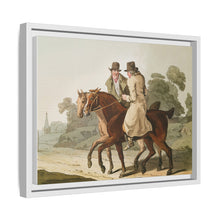 Illustration of farmers from The Costume of Yorkshire (1814) by George Walker