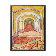 Corridor in the Asylum (1889) by Vincent Van Gogh - NOMADEN ART GALLERY