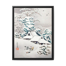 Sawatari in Snow (1936) print in high resolution by Hiroaki Takahashi - NOMADEN ART GALLERY