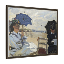 Claude Monet's The Beach at Trouville (1870) - NOMADEN ART GALLERY