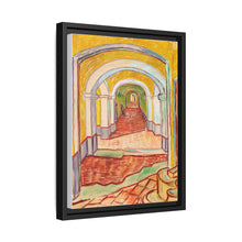 Corridor in the Asylum (1889) by Vincent Van Gogh - NOMADEN ART GALLERY