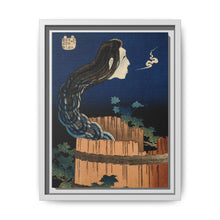 The Plate Mansion by Katsushika Hokusai (1760-1849), a traditional Japanese Ukyio-e style illustration of traditional Japanese folklore ghost, Okiku - NOMADEN ART GALLERY