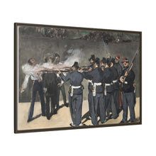 La ejecución del emperador Maximiliano (1867) de Édouard Manet