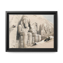 The Great Temple of Aboo Simble Nubia illustration by David Roberts (1796–1864) - NOMADEN ART GALLERY
