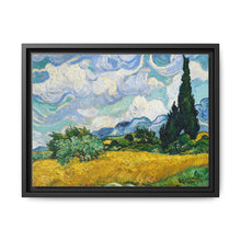 Vincent Van Gogh's Wheat Field with Cypresses (1889). Famous painting, original from the MET Museum - NOMADEN ART GALLERY