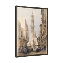 Bullack Cairo illustration by David Roberts (1796–1864) - Canvas Wall Art