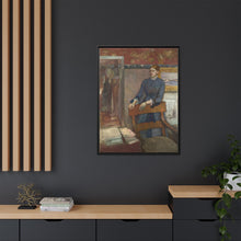 Hélène Rouart in her Father's Study (1886) by Edgar Degas