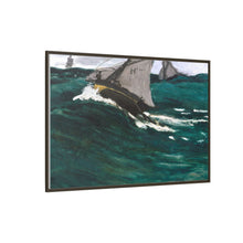 The Green Wave (1866–1867) by Claude Monet - NOMADEN ART GALLERY