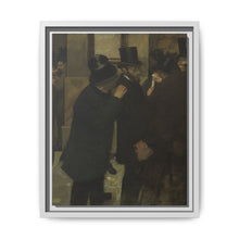 Portraits at the Stock Exchange (1878-1879) by Edgar Degas - NOMADEN ART GALLERY