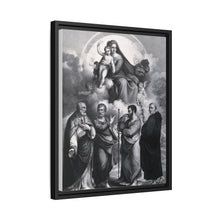 The Virgin and Child with Saint Geminianus of Modena, Saint Peter, Saint Paul and Saint Antony of Padua. Lithograph by F. Hanfstaengl after B. Ramenghi, il Bagnacavallo.