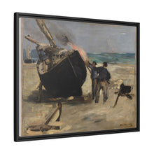 Tarring the Boat (Le Bateau goudronné) de Édouard Manet
