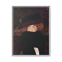 Gustav Klimt's Dame mit Hut und Federboa (1909) - NOMADEN ART GALLERY