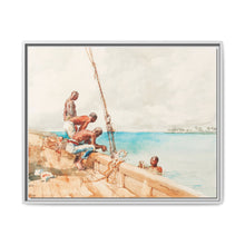 The Conch Divers (1885) by Winslow Homer - NOMADEN ART GALLERY
