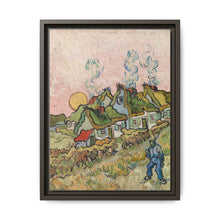Houses and Figure by Vincent van Gogh - NOMADEN ART GALLERY