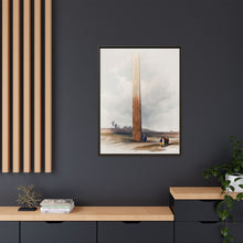 Ancient Egypt Art: Obelisk of Heliopolis by David Roberts - Canvas Wall Art