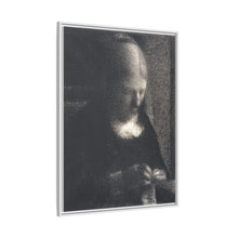 The Artist’s Mother Doing Embroidery (ca. 1882–1883) by Georges Seurat.