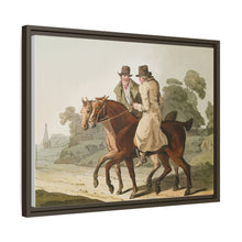 Illustration of farmers from The Costume of Yorkshire (1814) by George Walker