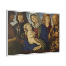 Madonna and Child with Four Saints (ca. 1500 (Renaissance)) by Vincenzo di Biagio Catena and After Giovanni Bellini