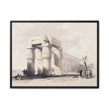 Luxor in upper of Egypt illustration by David Roberts (1796–1864). - NOMADEN ART GALLERY