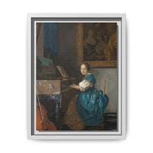 Johannes Vermeer’s Young Woman Seated at a Virginal (ca. 1670–1672) - NOMADEN ART GALLERY