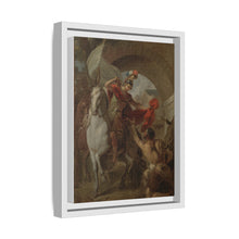 Saint Martin Sharing his Coat with a Beggar by Louis Galloche