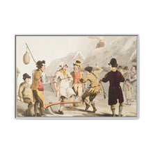 Illustration of the fool plough from The Costume of Yorkshire (1814) by George Walker - NOMADEN ART GALLERY