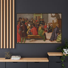 A Franciscan Monk Preaching (ca. 1515-1525 (Renaissance) by School of the Romagna