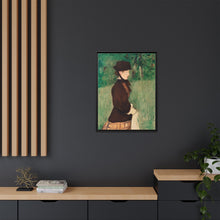Mujer joven en un jardín (Jeune femme dans un jardin), (1879) de Édouard Manet