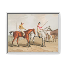 Illustration of jockies from The Costume of Yorkshire (1814) by George Walker - NOMADEN ART GALLERY