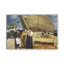 Builders of Ships (1916) by George Wesley Bellows - NOMADEN ART GALLERY