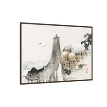 Cottage by Kōno Bairei (1844-1895)