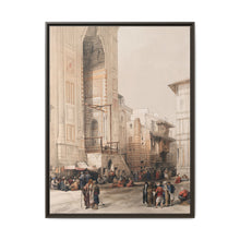 Grand entrance to the Mosque of the Sultan Hassan illustration by David Roberts (1796–1864) - NOMADEN ART GALLERY