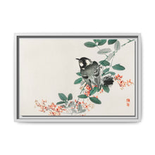 Black-capped chickadee by Kōno Bairei (1844-1895) - NOMADEN ART GALLERY