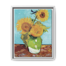 Vincent van Gogh's Vase with Three Sunflowers (1888) - NOMADEN ART GALLERY