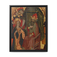Saint Katherine of Alexandria before the Roman Emperor by Nicolás Solano - NOMADEN ART GALLERY