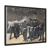 La ejecución del emperador Maximiliano (1867) de Édouard Manet