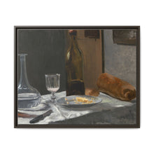 Claude Monet's Still Life with Bottle, Carafe, Bread, and Wine (ca. 1862-1863) - NOMADEN ART GALLERY