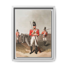 Illustration of East York militia from The Costume of Yorkshire (1814) by George Walker - NOMADEN ART GALLERY