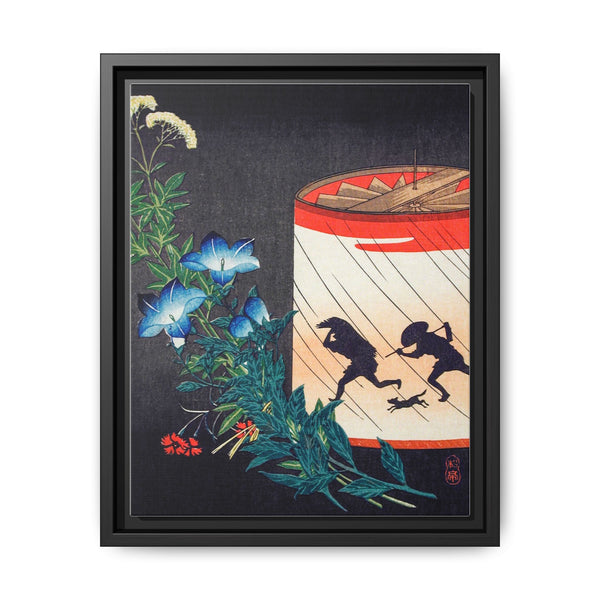 Bellflower and Lantern print in high resolution by Hiroaki Takahashi (1871–1945). - NOMADEN ART GALLERY