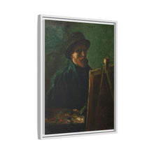 Vincent van Gogh's Self-Portrait with Dark Felt Hat at the Easel (1886) - NOMADEN ART GALLERY