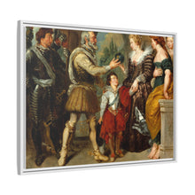 Henri IV Conferring the Regency upon Marie de' Medici (after Rubens) by Eugène Delacroix