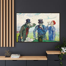 The Drinkers (1890) by Vincent Van Gogh. Original from the Art Institute of Chicago - NOMADEN ART GALLERY