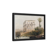 The hypaethral temple at Philae called the Bed of Pharaoh illustration by David Roberts (1796–1864)