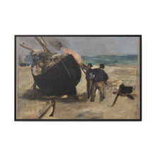 Tarring the Boat (Le Bateau goudronné) by Édouard Manet - NOMADEN ART GALLERY