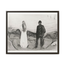 Two Human Beings. The Lonely Ones (1894) by Edvard Munch - NOMADEN ART GALLERY