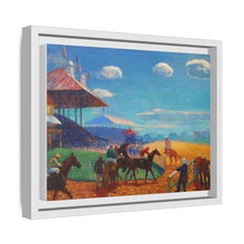 Race Track (1908–1909) vintage painting by William James Glackens